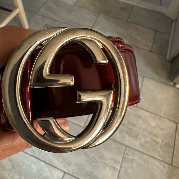 Gucci Belt Bordeaux—-BEAUTIFUL!! AUTHENTIC!! - Picture 8 of 10